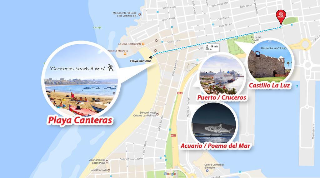 Appartement House Canteras Castillo De La Luz